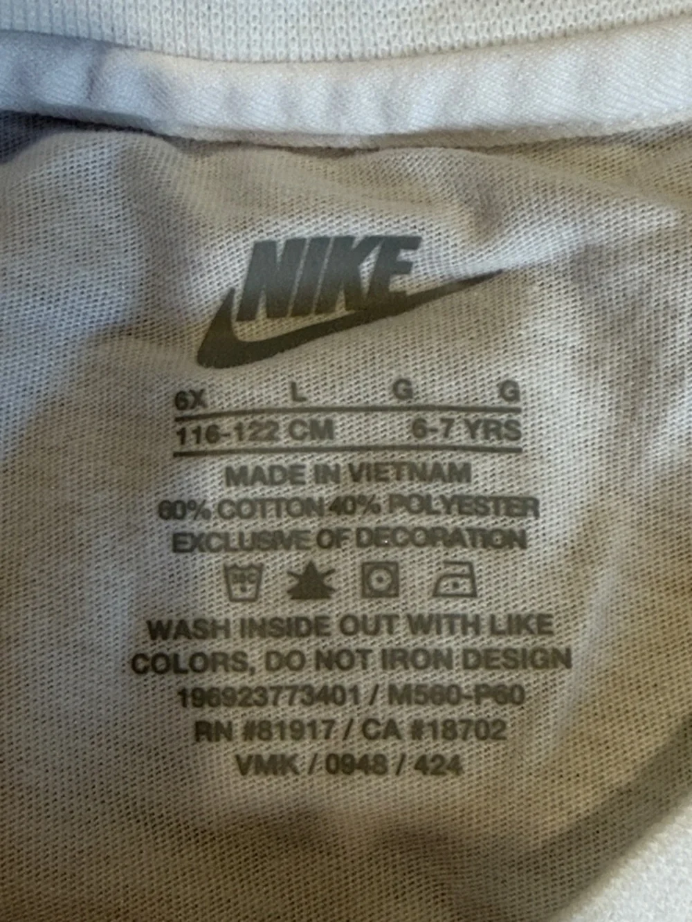 Girls Nike 2 Piece Set (6X) Flared Legging LS Top - Picture 5 of 11